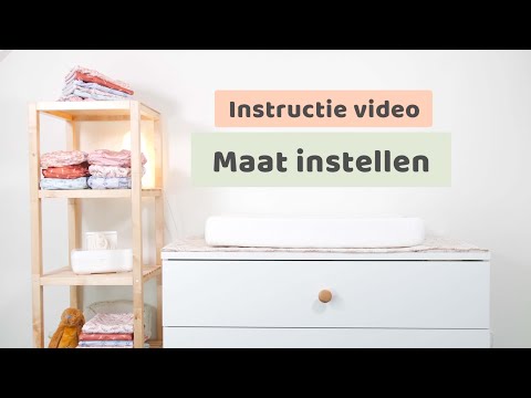 instructie video maat instellen wasbare luier