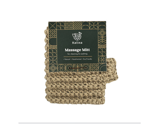 Jute massagehandschoen - Jean's goods